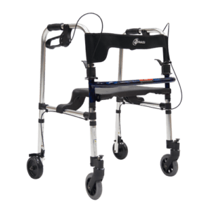 Andadera de Aluminio con Asiento y Frenos